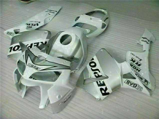 Cheap 2005-2006 White Repsol Honda CBR600RR Motorbike Fairing Kits Cheap 2005-2006 White Repsol Honda CBR600RR Motorbike Fairing Kits