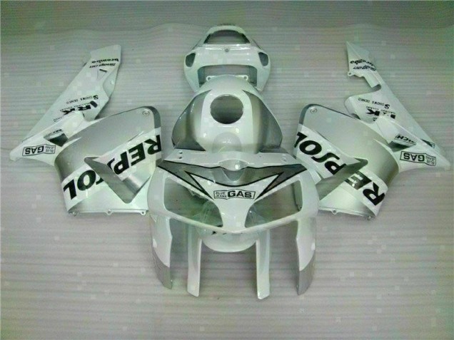 Cheap 2005-2006 White Repsol Honda CBR600RR Motorbike Fairing Kits Cheap 2005-2006 White Repsol Honda CBR600RR Motorbike Fairing Kits