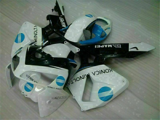 Cheap 2005-2006 White Blue Honda CBR600RR Motorcyle Fairings Cheap 2005-2006 White Blue Honda CBR600RR Motorcyle Fairings