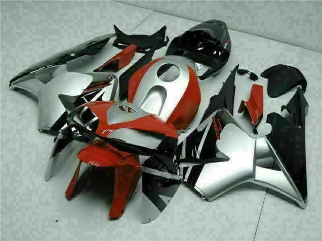 Cheap 2005-2006 Black Silver Red Honda CBR600RR Motorcycle Fairings Cheap 2005-2006 Black Silver Red Honda CBR600RR Motorcycle Fairings