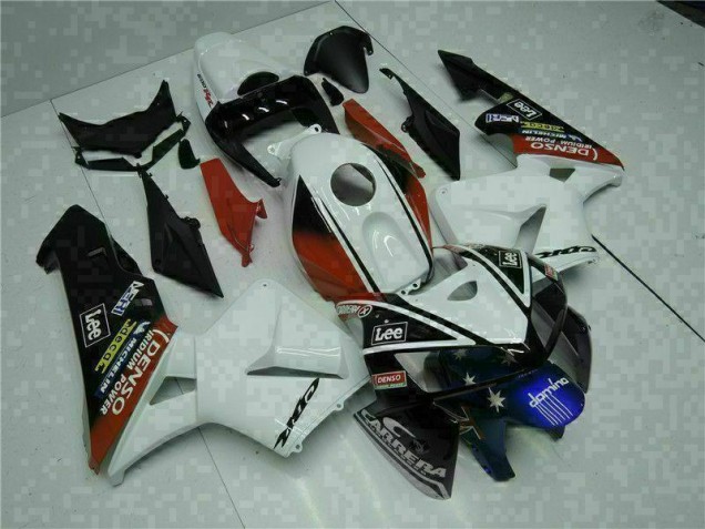Cheap 2005-2006 White Red Black Lee Honda CBR600RR Motorbike Fairing Cheap 2005-2006 White Red Black Lee Honda CBR600RR Motorbike Fairing
