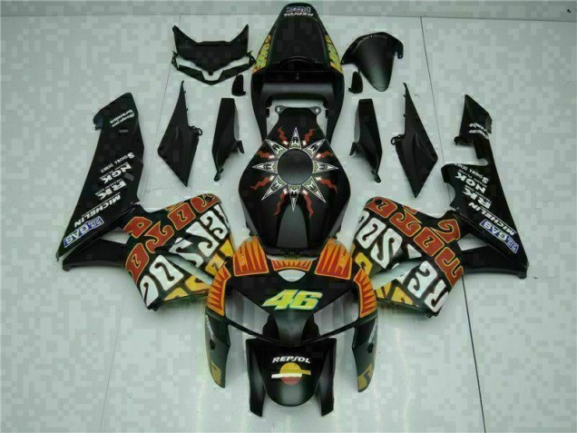 Cheap 2005-2006 Black Honda CBR600RR Bike Fairings & Bodywork Cheap 2005-2006 Black Honda CBR600RR Bike Fairings & Bodywork