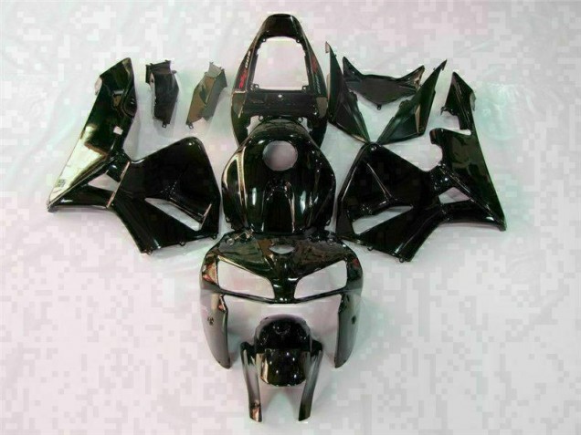 Cheap 2005-2006 Glossy Black Honda CBR600RR Bike Fairing Cheap 2005-2006 Glossy Black Honda CBR600RR Bike Fairing