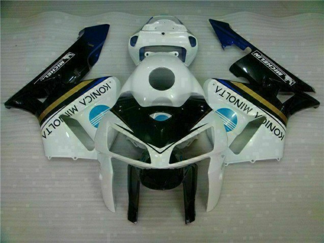 Cheap 2005-2006 White Black Honda CBR600RR Replacement Motorcycle Fairings Cheap 2005-2006 White Black Honda CBR600RR Replacement Motorcycle Fairings