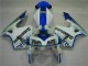 Cheap 2005-2006 White Blue Honda CBR600RR Motorcycle Fairing Kits Cheap 2005-2006 White Blue Honda CBR600RR Motorcycle Fairing Kits