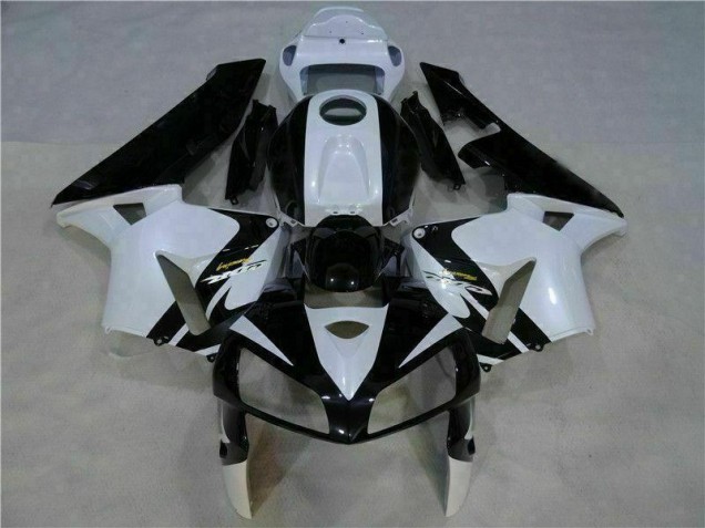 Cheap 2005-2006 White Black Honda CBR600RR Motorbike Fairing Cheap 2005-2006 White Black Honda CBR600RR Motorbike Fairing