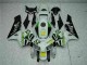 Cheap 2005-2006 White Yellow Green 52 Honda CBR600RR Motorcycle Bodywork Cheap 2005-2006 White Yellow Green 52 Honda CBR600RR Motorcycle Bodywork