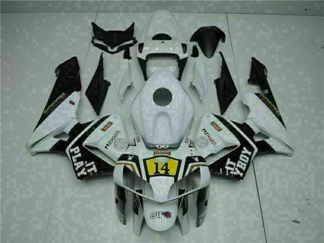 Cheap 2005-2006 White Playboy 14 Honda CBR600RR Motorcycle Replacement Fairings Cheap 2005-2006 White Playboy 14 Honda CBR600RR Motorcycle Replacement Fairings