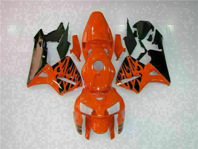 Cheap 2005-2006 Orange Honda CBR600RR Motor Fairings Cheap 2005-2006 Orange Honda CBR600RR Motor Fairings