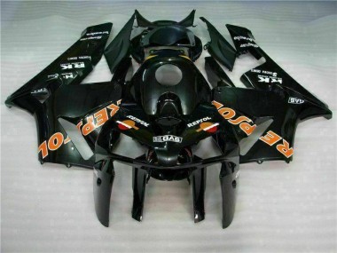Cheap 2005-2006 Black Repsol Honda CBR600RR Motorcylce Fairings
