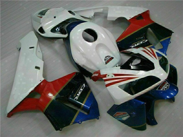 Cheap 2005-2006 White Honda CBR600RR Motorcycle Fairings Cheap 2005-2006 White Honda CBR600RR Motorcycle Fairings