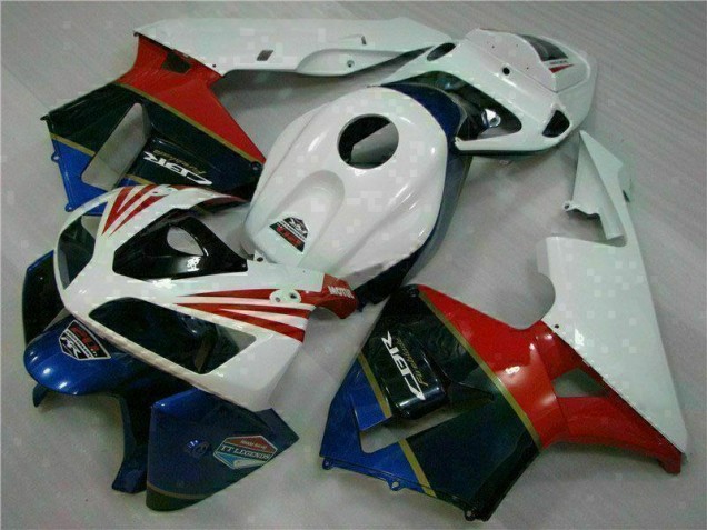 Cheap 2005-2006 White Honda CBR600RR Motorcycle Fairings Cheap 2005-2006 White Honda CBR600RR Motorcycle Fairings