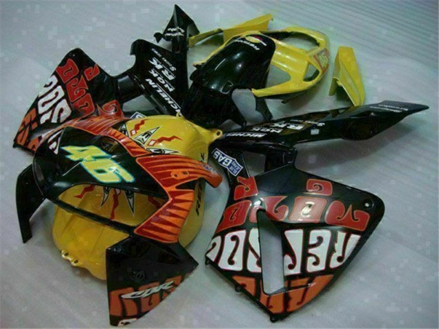 Cheap 2005-2006 Black Red Yellow 46 Honda CBR600RR Motorcycle Fairing Cheap 2005-2006 Black Red Yellow 46 Honda CBR600RR Motorcycle Fairing