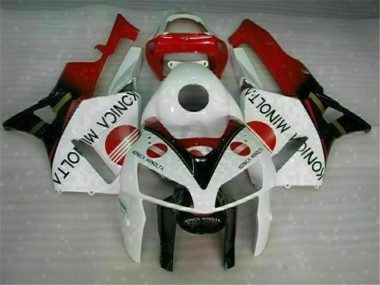 Cheap 2005-2006 White Honda CBR600RR Motorcycle Fairing Kits