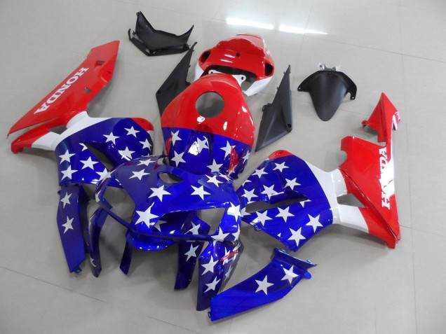 Cheap 2005-2006 America Flag Honda CBR600RR Motorcycle Fairings Cheap 2005-2006 America Flag Honda CBR600RR Motorcycle Fairings