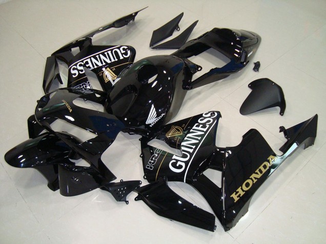 Cheap 2005-2006 Black Gunness Honda CBR600RR Motorcycle Fairing Kit Cheap 2005-2006 Black Gunness Honda CBR600RR Motorcycle Fairing Kit
