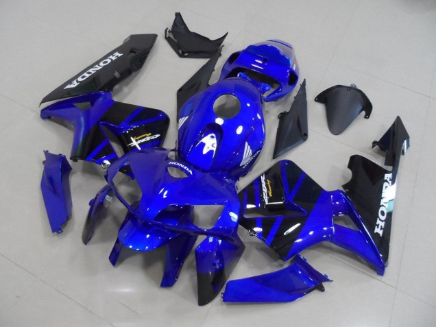 Cheap 2005-2006 Blue Black Honda CBR600RR Replacement Motorcycle Fairings Cheap 2005-2006 Blue Black Honda CBR600RR Replacement Motorcycle Fairings