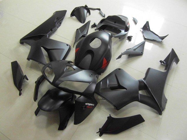 Cheap 2005-2006 Black Red Honda CBR600RR Replacement Fairings Cheap 2005-2006 Black Red Honda CBR600RR Replacement Fairings