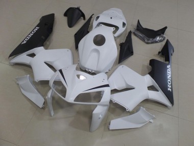 Cheap 2005-2006 White Black Honda CBR600RR Motorcycle Fairings