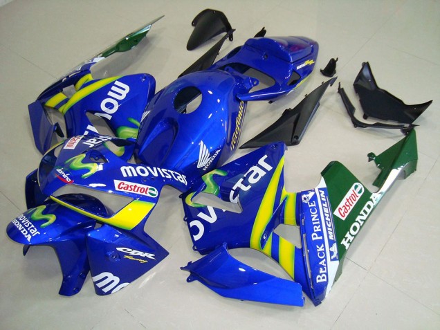 Cheap 2005-2006 Movistar Honda CBR600RR Bike Fairing Kit Cheap 2005-2006 Movistar Honda CBR600RR Bike Fairing Kit