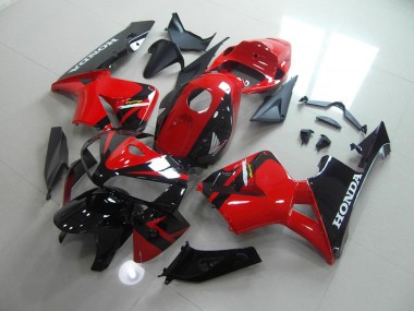 Cheap 2005-2006 Red Black Honda CBR600RR Motorbike Fairing