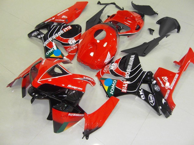 Cheap 2005-2006 Red Black Jomo Honda CBR600RR Motor Bike Fairings Cheap 2005-2006 Red Black Jomo Honda CBR600RR Motor Bike Fairings