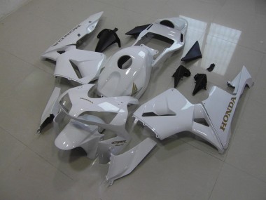 Cheap 2005-2006 White Honda CBR600RR Motorcycle Fairings & Bodywork