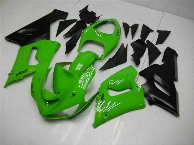 Cheap 2005-2006 Green Kawasaki ZX6R Motorbike Fairing Cheap 2005-2006 Green Kawasaki ZX6R Motorbike Fairing