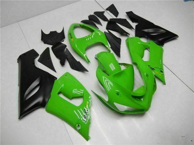 Cheap 2005-2006 Green Kawasaki ZX6R Motorbike Fairing Cheap 2005-2006 Green Kawasaki ZX6R Motorbike Fairing