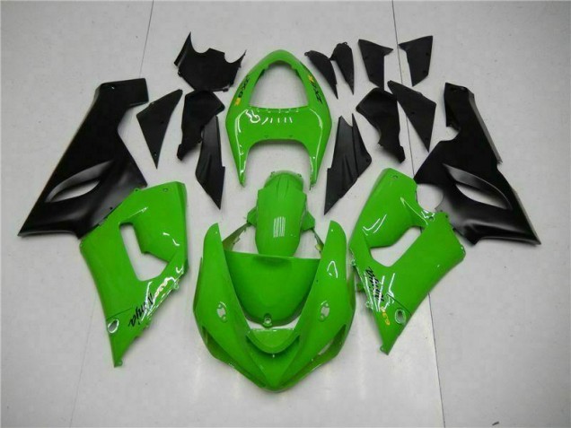 Cheap 2005-2006 Green Kawasaki ZX6R Motorbike Fairing Cheap 2005-2006 Green Kawasaki ZX6R Motorbike Fairing