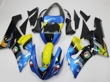 Cheap 2005-2006 Shark Kawasaki ZX6R Motorbike Fairings