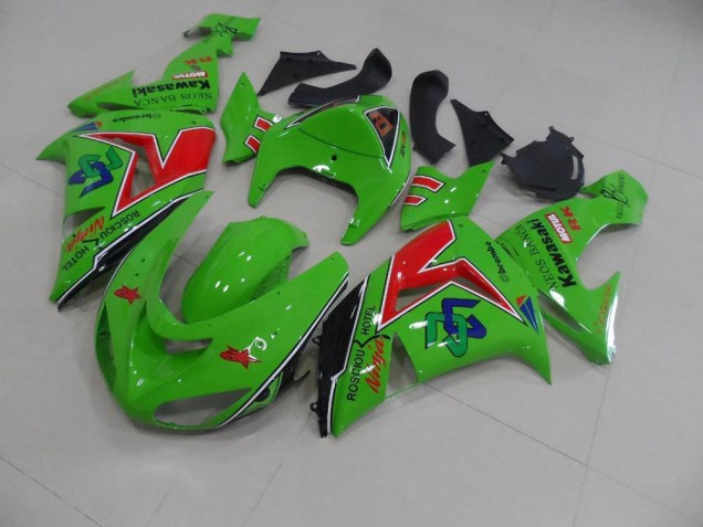 Cheap 2005-2006 Neos Banca Kawasaki ZX6R Bike Fairing Kit Cheap 2005-2006 Neos Banca Kawasaki ZX6R Bike Fairing Kit