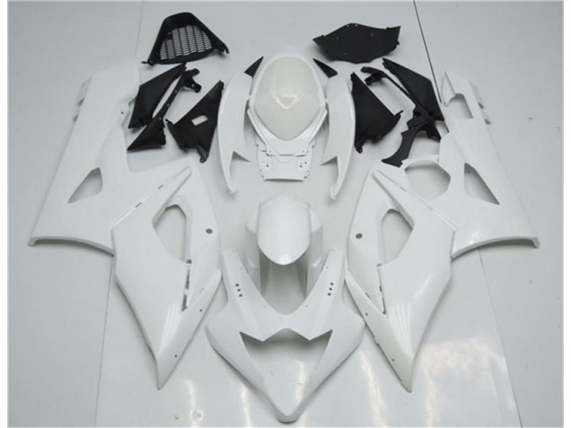 Cheap 2005-2006 White Suzuki GSXR 1000 Bike Fairings