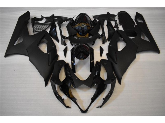 Cheap 2005-2006 Glossy Matte Black Suzuki GSXR 1000 Motor Bike Fairings