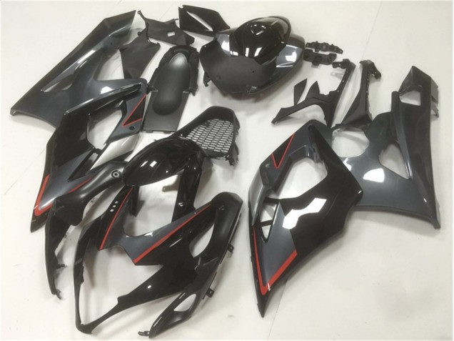 Cheap 2005-2006 Black Grey Suzuki GSXR 1000 Moto Fairings