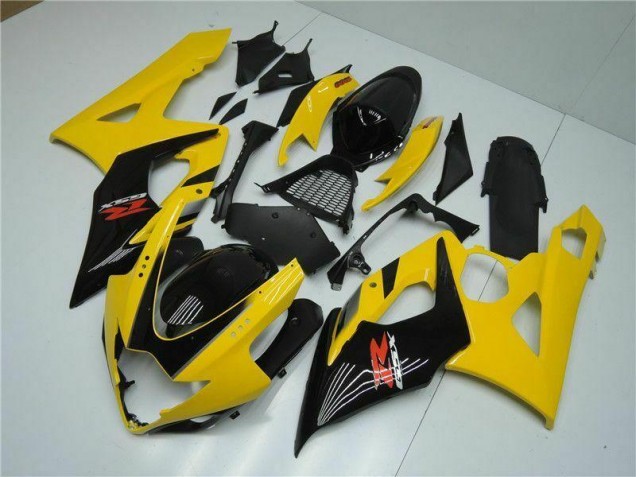 Cheap 2005-2006 Yellow Suzuki GSXR 1000 Replacement Fairings