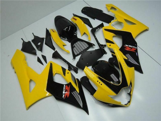 Cheap 2005-2006 Yellow Suzuki GSXR 1000 Replacement Fairings