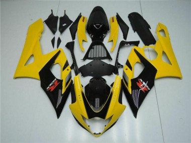 Cheap 2005-2006 Yellow Suzuki GSXR 1000 Replacement Fairings