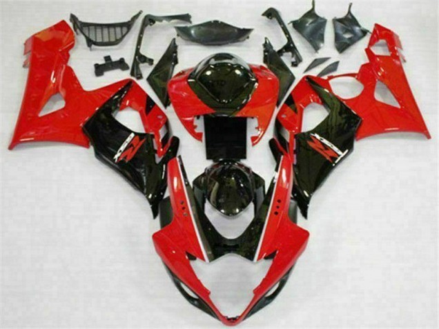 Cheap 2005-2006 Red Black Suzuki GSXR 1000 Motorcycle Fairings