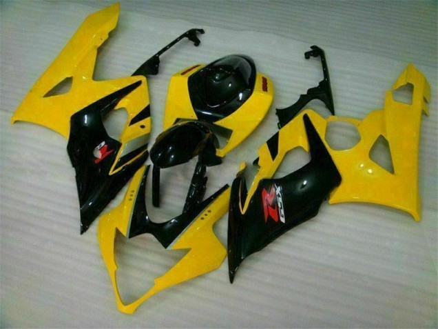 Cheap 2005-2006 Yellow Black Suzuki GSXR 1000 Motor Bike Fairings