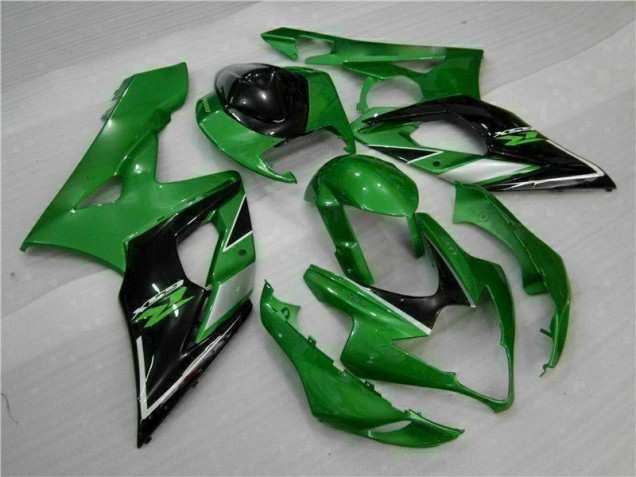 Cheap 2005-2006 Green Suzuki GSXR 1000 Replacement Motorcycle Fairings