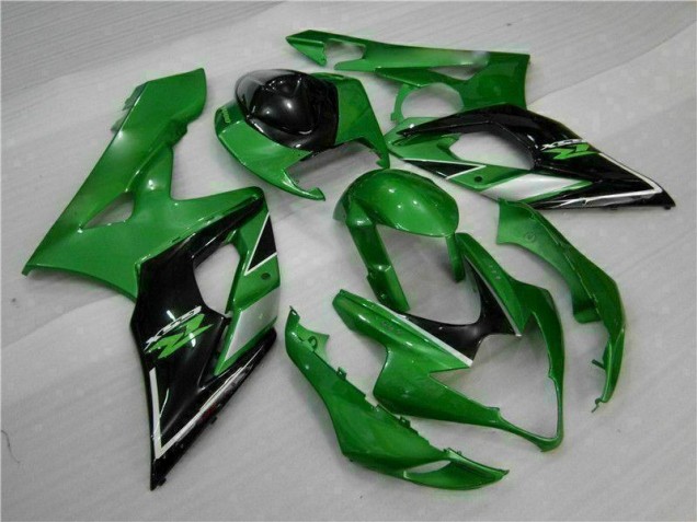 Cheap 2005-2006 Green Suzuki GSXR 1000 Replacement Motorcycle Fairings