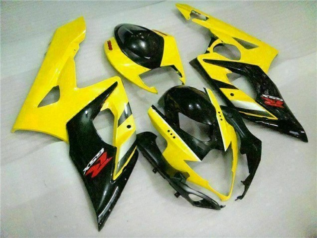 Cheap 2005-2006 Yellow Black Suzuki GSXR 1000 Motorcycle Fairings Kits