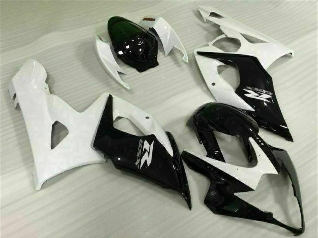 Cheap 2005-2006 White Black Suzuki GSXR 1000 Moto Fairings