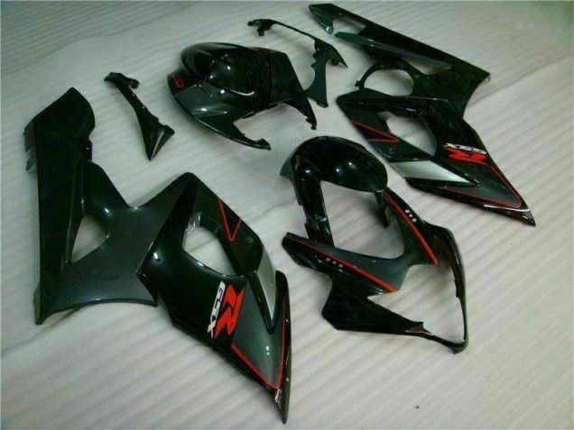 Cheap 2005-2006 Black Suzuki GSXR 1000 Replacement Fairings