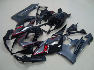 Cheap 2005-2006 Black Red Decals Suzuki GSXR 1000 Moto Fairings