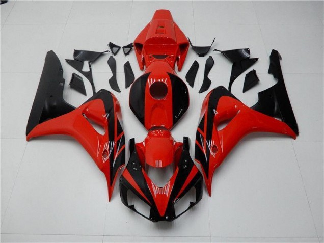 Cheap 2006-2007 Red Black Honda CBR1000RR Motorbike Fairing
