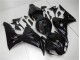 Cheap 2006-2007 Glossy Black Honda CBR1000RR Motor Bike Fairings