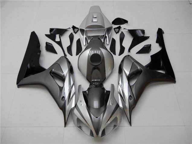 Cheap 2006-2007 Black Silver Grey Honda CBR1000RR Motorcycle Bodywork