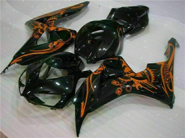 Cheap 2006-2007 Brown Black Honda CBR1000RR Motorbike Fairing Kits